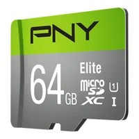 PNY Elite 64 GB MicroSDXC UHS-I Class 10