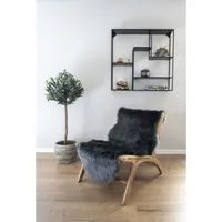 House Nordic Pelzimitat 180 x 60 cm, Grau - Eigenschaften: Keine Eigenschaft - Zertifikate: Keine Zertifizierung - Breite: 180 cm - Höhe: 60 cm - Detailfarbe: Grau - Produkttyp: Pelzimitat