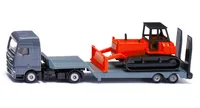 SUPER MAN Lkw mit Planierraupe
