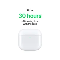 Apple AirPods 4 Headset True Wireless Stereo (TWS) In-ear Calls/Music/Sport/Everyday Bluetooth White