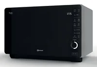 Bauknecht Mikrowelle MW 427 SL CH Schwarz/Silber - Mikrowellenleistung: 800 W - Fassungsvermögen: 25 l - Grillfunktion: Ja - Backofenfunktion: Keine Angaben - Steamfunktion: Ja - Breite: 49 cm