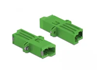 DELOCK LWL Kupplung E2000 Simplex Bu zu Singlemode BU grün