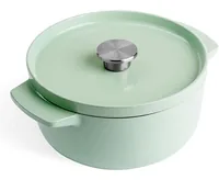 KitchenAid Bräter mit Deckel Gusseisen 22cm, hellgrün