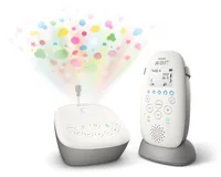 Philips AVENT SCD733/26 monitor video per bambino 330 m Grigio, Bianco