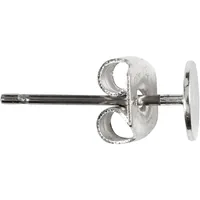 Creativ Company Ohrring 13 mm Versilbert, 10 Stk. - Material: Metall - Anzahl Stück: 10 - Detailfarbe: Silber - Schmuckteile-Art: Ohrring