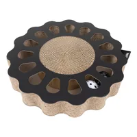 District 70 Katzen-Spielzeug Spielboard Sunny Black, 32 x 32 x 6 cm - Produkttyp: Spielzeug - Eigenschaften: Keine spezielle Eigenschaft - Tierart: Katze