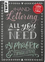 Frechverlag Handbuch Handlettering All you need 96 Seiten - Sprache: Deutsch - Einband: Softcover - Thema: Handlettering - Altersgruppe: Erwachsene