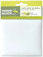 Mono-Quick Flickstoff 10 x 20 cm, 1 Stück, Weiss - Verpackungseinheit: 1 Stück - Detailfarbe: Weiss - Produkttyp: Flickstoff