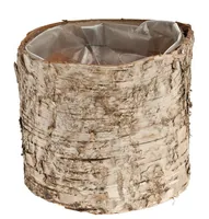 Opiflor Birkentopf Crusty, 10 cm Nature - Volumen: 0.7 l - Material: Birke - Form: Rund - Detailfarbe: Nature - Ausstattung: Keine - Einsatzort: Innen und Aussen