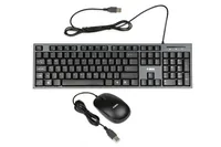 iBox IKMS606 keyboard Mouse included Home USB QWERTY UK English Black
