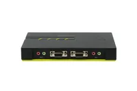 LevelOne 4-Port USB VGA KVM Switch, audio support