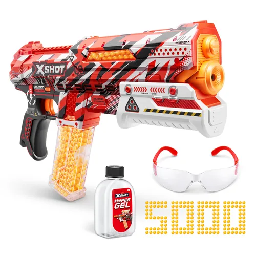 XSHOT Hyper Gel Clutch Blaster (5,000 Hyper Gel Pellets) ZURU