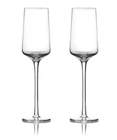 Zone Denmark Champagnerglas Rocks 230 ml, 2 Stück, Transparent - Material: Kristallglas - Höhe: 23 cm - Volumen: 230 ml - Glas Typ: Champagnerglas - Verpackungseinheit: 2 Stück - Detailfarbe: Transparent