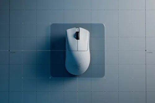 Razer Gaming-Maus DeathAdder V3 Pro Weiss - Maus Features: Umschaltbare DPI-Auflösung - Daumentaste - Programmierbare Tasten - Scrollrad - Integrierter Speicher - Bedienungsseite: Rechtshänder - Detailfarbe: Weiss - Gewicht: 92 g - 63 g - Verbindungsart: 