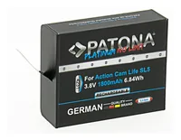 Patona Videokamera-Akku Life SL5 - Kompatible Hersteller: Patona - Kapazität Wattstunden: 6.84 Wh