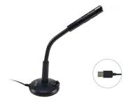 Equip Tischmikrofon USB-A Stecker 1.20m schwarz