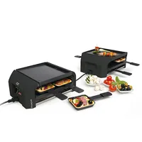 Stöckli FourFour set raclette grill 8 person(s) 1740 W Anthracite