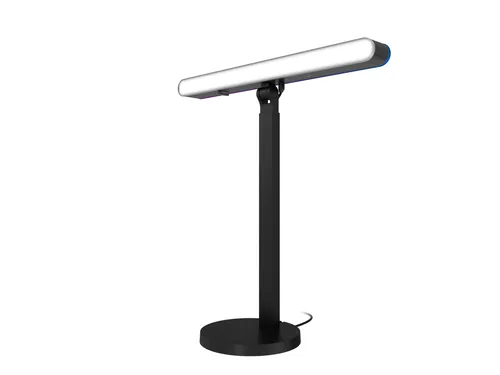 Logitech Litra Beam LX - Farbtemperatur Kelvin: 2700 bis 6500 K - Lichtfarbe: Kaltweiss/Tageslichtweiss (KW) - Neutralweiss (NW) - RGB - farbig - Warmweiss (WW) - Leuchtenfarbe: Schwarz