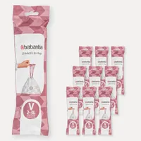 Brabantia Kehrichtsack PerfectFit V 2-3 l, 200 Stück - Parfümiert: Nein - Eigenschaften: Keine Eigenschaft - Verpackungseinheit: 200 Stück - Volumen: 3 l - Trageriemen: Ja - Material: Kunststoff