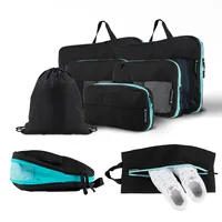 Atacama Premium Kompressions Packwürfel 8er-Set - Nachhaltigkeit: Nicht angegeben - Gewicht: 0 g - Volumen: 0 l - Sportart: Reisen - Farbe: Schwarz