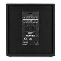 Vonyx VX1218BT - Box 1/2 speaker set Black 2.1 channels Bluetooth