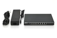DIGITUS Switch 8-Port Gigabit 135W PoE Unmanaged schwarz