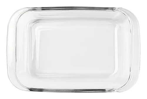 GOURMETmaxx Auflaufform für Heissluft-Fritteusen Eckig, Transparent - Materialtyp: Glas - Material: Glas - Detailfarbe: Transparent - Mikrowellenfest: Ja - Spülmaschinenfest: Ja - Set: Nein