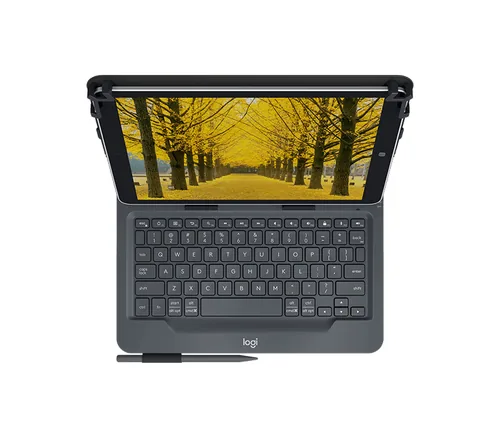Logitech Universal Folio with integrated keyboard for 9-10 inch tablets