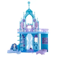 Disney Frozen Puppenhaus Elsa Ice Castle Playset - Altersempfehlung ab: 3 Jahren - Material: Kunststoff - Plastik - Stoff - Höhe: 88.9 cm - Nachhaltigkeit: Nicht angegeben