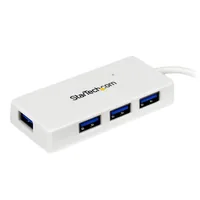 StarTech.com 4 Port USB 3.0 SuperSpeed Hub - Weiß