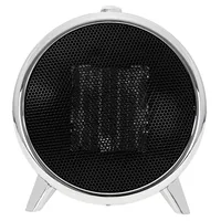 Adler AD 7742 appareil de chauffage Intérieure Noir, Argent 1500 W Chauffage de ventilateur électrique