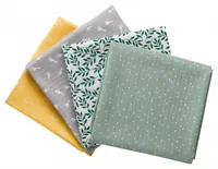 Sophie la girafe Mulltuch 4er Set 70 cm x 70 cm - Material: Bio Baumwolle - Packungsgrösse: 4 Stück - Breite: 70 cm - Länge: 70 cm - Set: Ja - Detailfarbe: Mehrfarbig