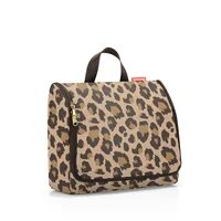 Reisenthel Necessaire Toiletbag XL Leo Macchiato - Tiefe: 10 cm - Breite: 28 cm - Wasserfest: Ja - Höhe: 25 cm - Eigenschaften: Aus recyceltem Material - Zertifikate: amfori BSCI