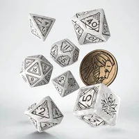 Q-workshop The Witcher Dice Set. Geralt - The White Wolf