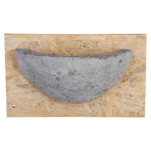 Esschert Design Nistkasten Schwalbe, Beton - Tierart: Vogel - Produkttyp: Nistkasten - Detailfarbe: Grau - Braun