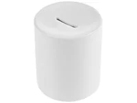 FTM Spardose 1 Stück - Verpackungseinheit: 1 Stück - Material: Porzellan - Detailfarbe: Weiss