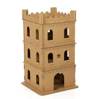 CanadianCat Cat Tower Sir Scratch-A-Lot, XL - Höhe: 105 cm - Anzahl Liegeplätze: 4 × - Detailfarbe: Nature - Tierart: Katze - Produkttyp: Katzenmöbel