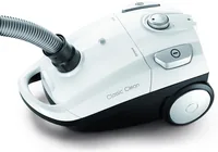 Trisa Bodenstaubsauger Classic Clean T6601 - Staubsauger Typ: Bodenstaubsauger - Motorleistung: 650 W - Detailfarbe: Weiss - Beutellos: Nein - Staubbehältervolumen: 0 l - Nasswischfunktion: Nein