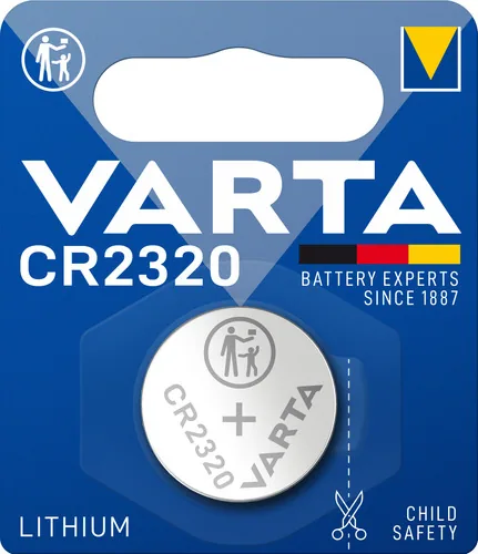 Varta Batterie Knopfzelle CR2320 3V 135mAh Lithium 1St.