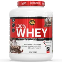All Stars Pulver Whey Protein 100% Moccachino 2270 g - Produktionsland: Deutschland - Anwendungszweck: Muskelaufbau - Regeneration - Einnahme: Nach Aktivität - Vor Aktivität - Nachhaltigkeit: Nicht angegeben - Gewicht pro Einheit: 2270 g - Produkttyp: Pro
