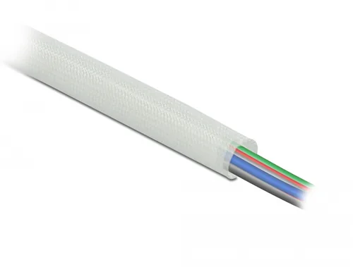 DeLOCK 18928 cable insulation Braided sleeving White 1 pc(s)