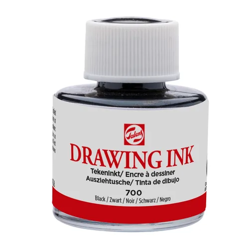 Talens Tusche Zeichentusche 11 ml Schwarz - Detailfarbe: Schwarz - Tintenart: Tusche