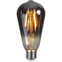Star Trading Lampe Plain Smoke ST64 1.8 W (15 W) E27 Warmweiss (WW) - Energieeffizienzklasse EnEV 2020: G - Lampensockel: E27 - Farbtemperatur Kelvin: 2100 K - Gesamtleistung: 1.8 W - Dimmbar: nicht dimmbar - Zusätzliche Ausstattung: Keine