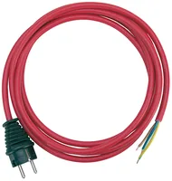 Brennenstuhl Anschlusskabel IP44 3m rot mit Stecker