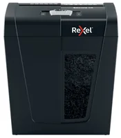 Rexel Aktenvernichter Rexel Secure X8, bis zu 8 Blatt - Vernichtbare Aktentypen: Papier - Heftklammern - Büroklammern - Schnittart: Partikelschnitt - Sicherheitsstufe: 4 - Schnittausgabe: 4 x 40 mm - Blattkapazität: 8 Seiten - Zufuhrautomatik: Ja