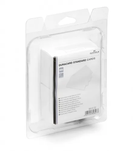 DURABLE DuracardStandard Cards 891502 weiss blanko