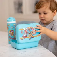 Koziol Lunchbox Candy L, Paw Patrol, Blau/Hellblau - Materialtyp: Biokunststoff - Unterteilungsmöglichkeit: Nein - Material: Biozirkulärer Kunststoff - Detailfarbe: Hellblau - Blau - Set: Nein - Motiv: Paw Patrol