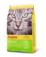 Josera Trockenfutter Sensicat Sensitiv, 0.4 kg - Tierbedürfnis: Verdauung - Magen & Darm - Geschmacksrichtung: Geflügel - Zertifikate: Keine Zertifizierung - Fleischsorte: Geflügel - Packungsgrösse: 0.4 kg - Futtereigenschaft: Gegen Haarballen