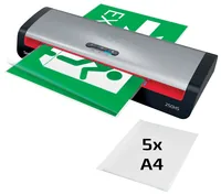 GBC Heisslaminator 250HS A3 125 µm - Aufheizzeit: 1 min - Laminierverfahren: Heisslamination - Ausstattung: Abschaltautomatik - Maximale Folienstärke: 125 µm - Medienformat: A3 - Set: Ja