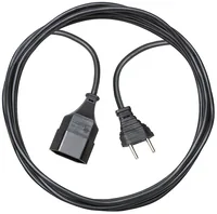 Brennenstuhl Verlängerungskabel 5 m T11-T11 - Anzahl Leiter: 2 - Detailfarbe: Weiss - Kinderschutz: Ja - Steckereigenschaften: Montiert - Steckertyp Ausgang: T11 - Leiterquerschnitt: 1 mm²